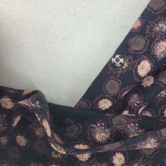 Hurley Austin Womens Tank Floral V-Neck Top Size S - Picture 7 of 11